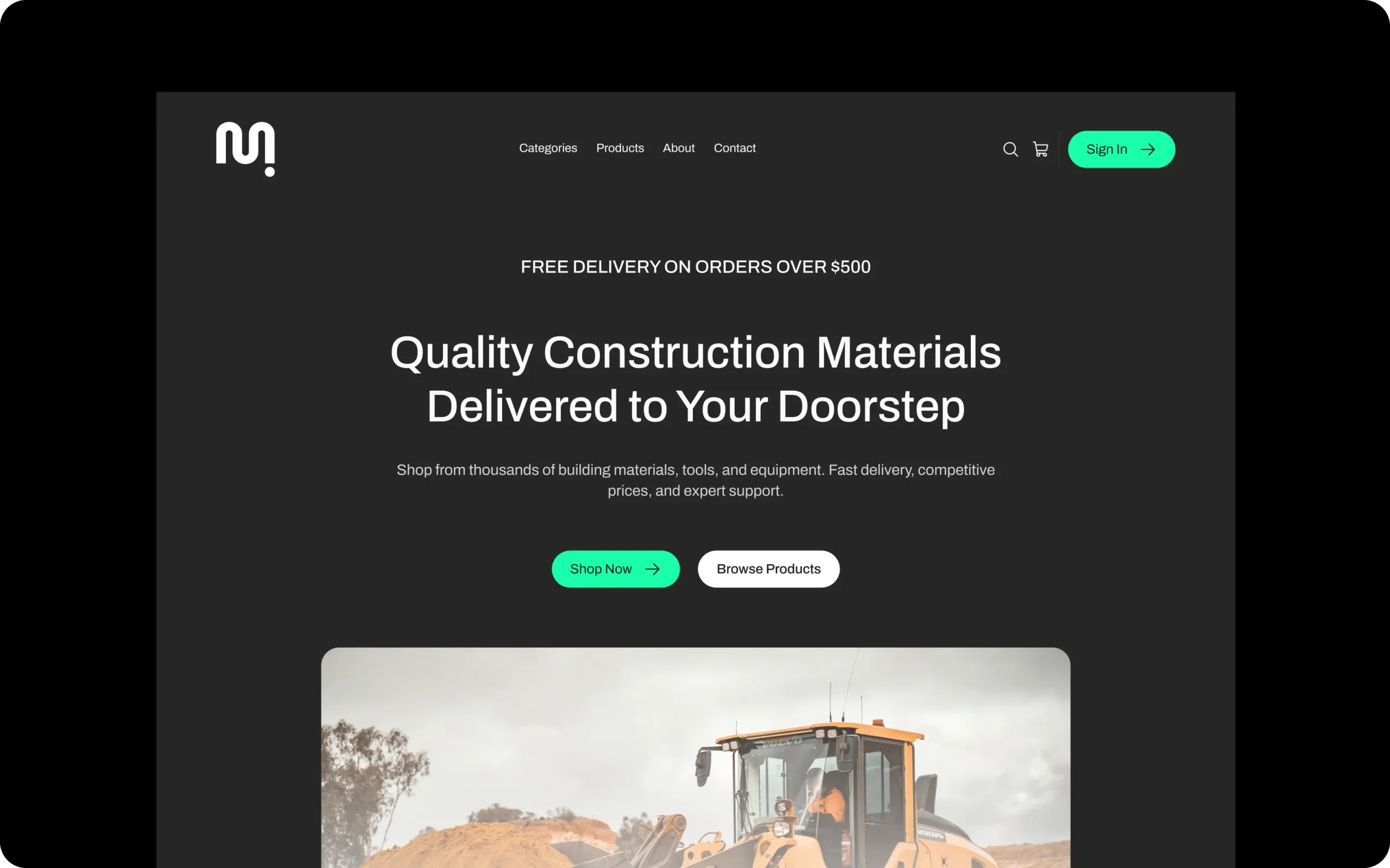 website-main-screen-mile