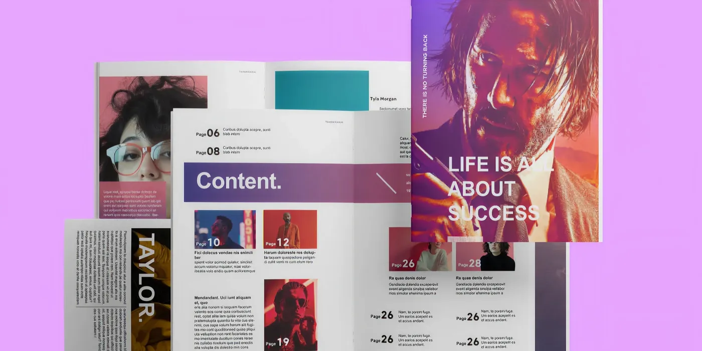 editorial ui design